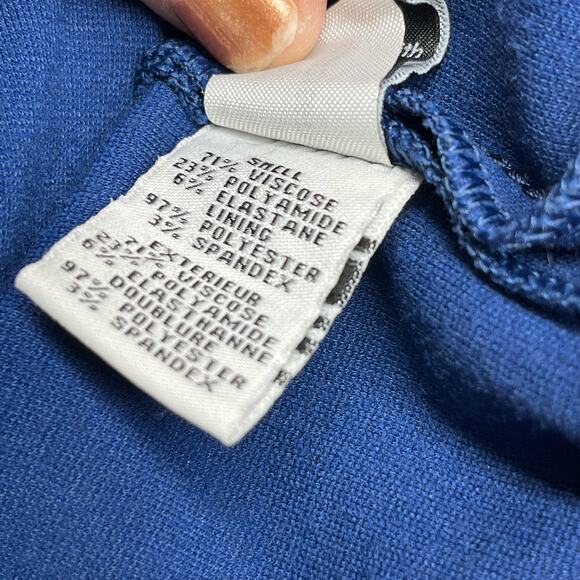 Diane von Furstenberg Blue V-neck Sheath Dress - Picture 6 of 6